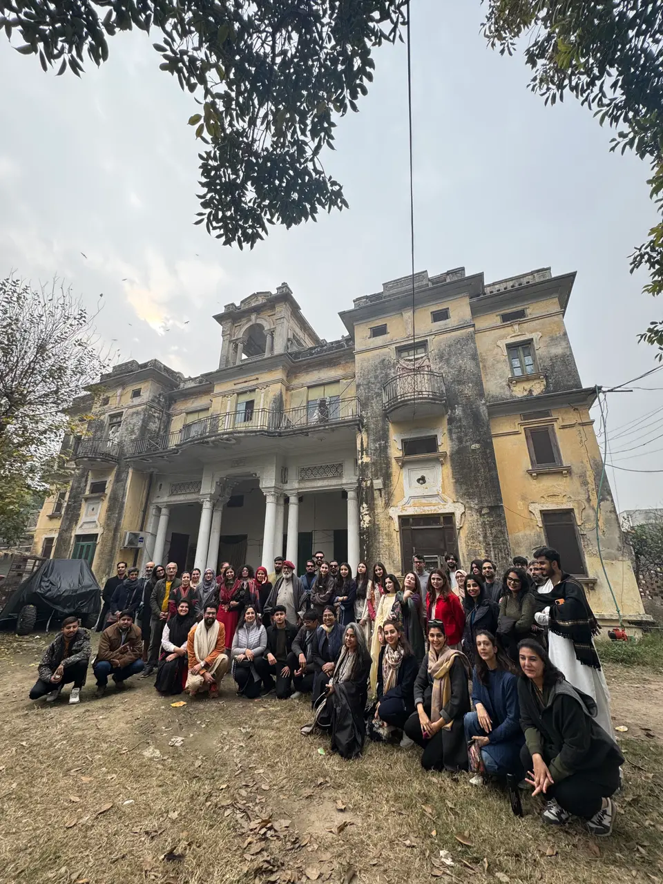 Model Town, winter afternoon